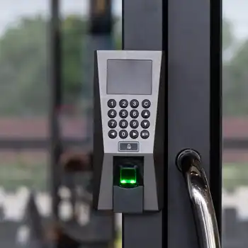 Biometric Access Control For Commercial Door